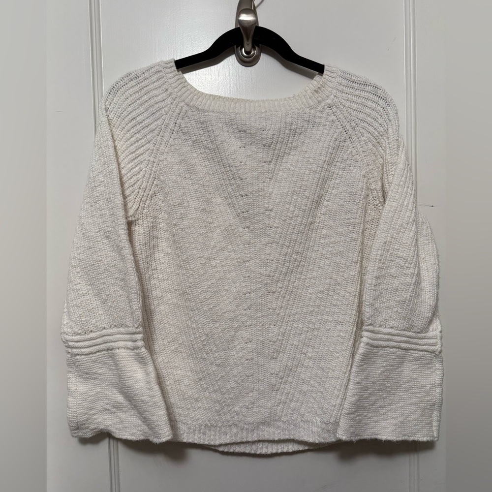 Style & Co White Cozy Knit Sweater